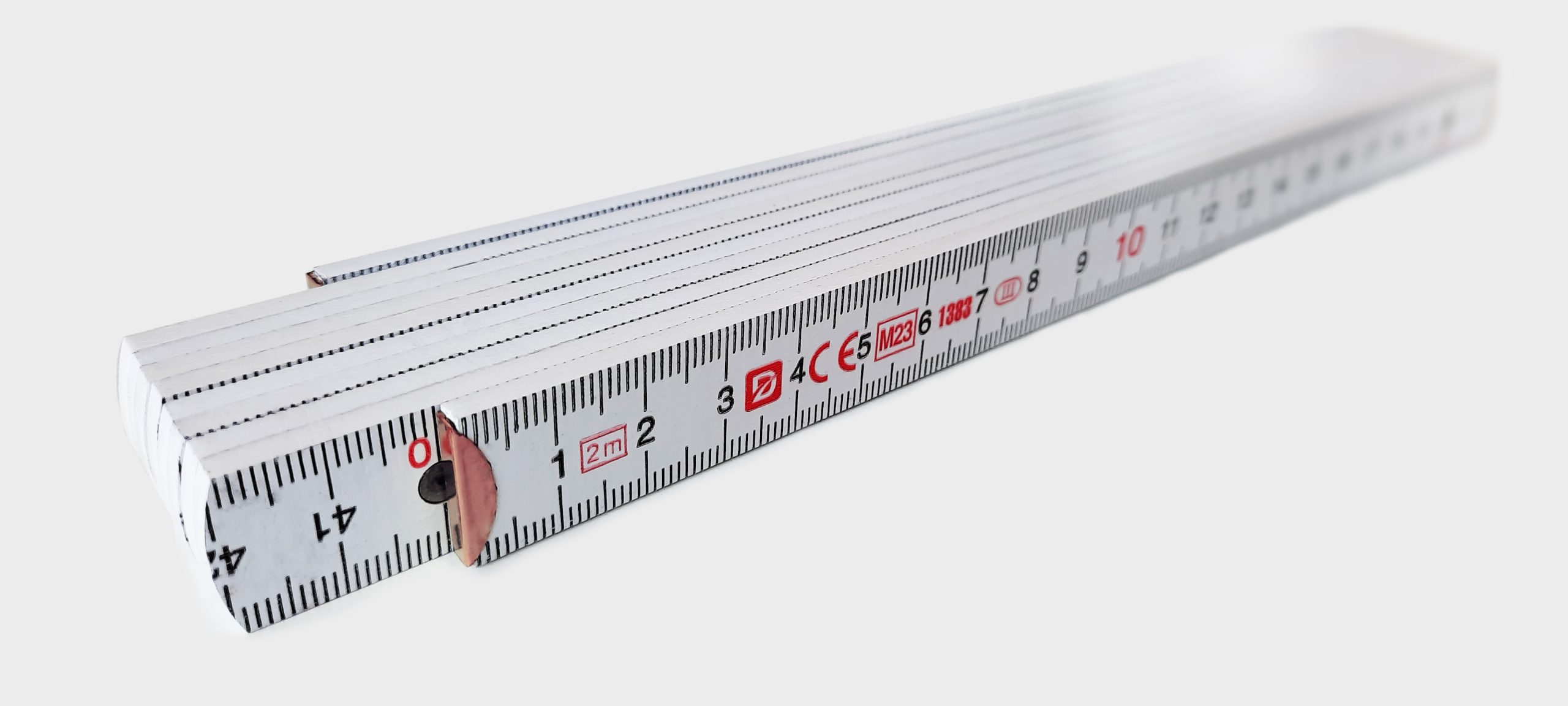 Promo-Zollstock als Werbeartikel mit Logo bedruckt